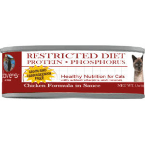 Daves Cat Restricted Diet Chicken Canned Cat Food 5.5oz 24 Case Daves, daves, pet food, Canned, Cat Food, restricted, chicken, 